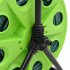 Carrete de manguera de pie con set racores PVC verde 0,75 20