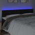 Cabecero con LED de terciopelo negro 200x5x78/88