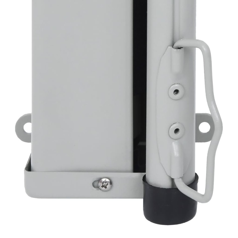 Toldo lateral retráctil para patio rojo 220x300