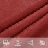 Toldo de vela HDPE rojo 160 g/m² 5x8