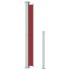 Toldo lateral retráctil para patio rojo 200x300