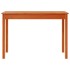 Mesa consola madera maciza de pino marrón cera 110x40x75