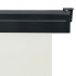Toldo lateral de balcón color crema 175x250