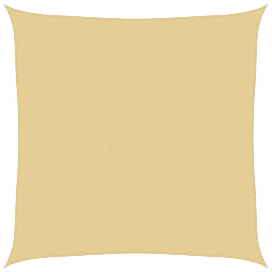 Toldo de vela poliéster oxford 100% arena 5x5