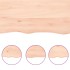 Estante de pared madera maciza roble sin tratar 80x40x(2-6)