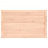 Estante de pared madera maciza roble sin tratar 100x60x(2-4)
