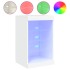 Aparador con luces LED blanco 41x37x67