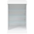 Aparador con luces LED blanco 41x37x67