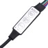 Aparador con luces LED blanco 41x37x67