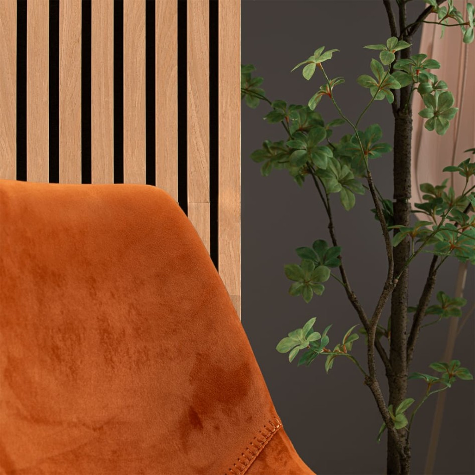 WallArt Paneles acústicos para paredes Aku 4 uds roble