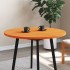 Tablero de mesa redondo madera maciza de pino marrón Ø90x2,5