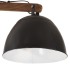 Lámpara de techo negra 25 W E27 105x30x65-108