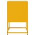 Mesita de noche acero amarillo mostaza 36x39x60,5