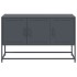 Mueble para TV de acero gris antracita 100,5x39x60,5