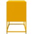 Mueble para TV de acero amarillo mostaza 68,5x39x60,5