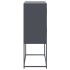 Aparador de acero gris antracita 68,5x38,5x107