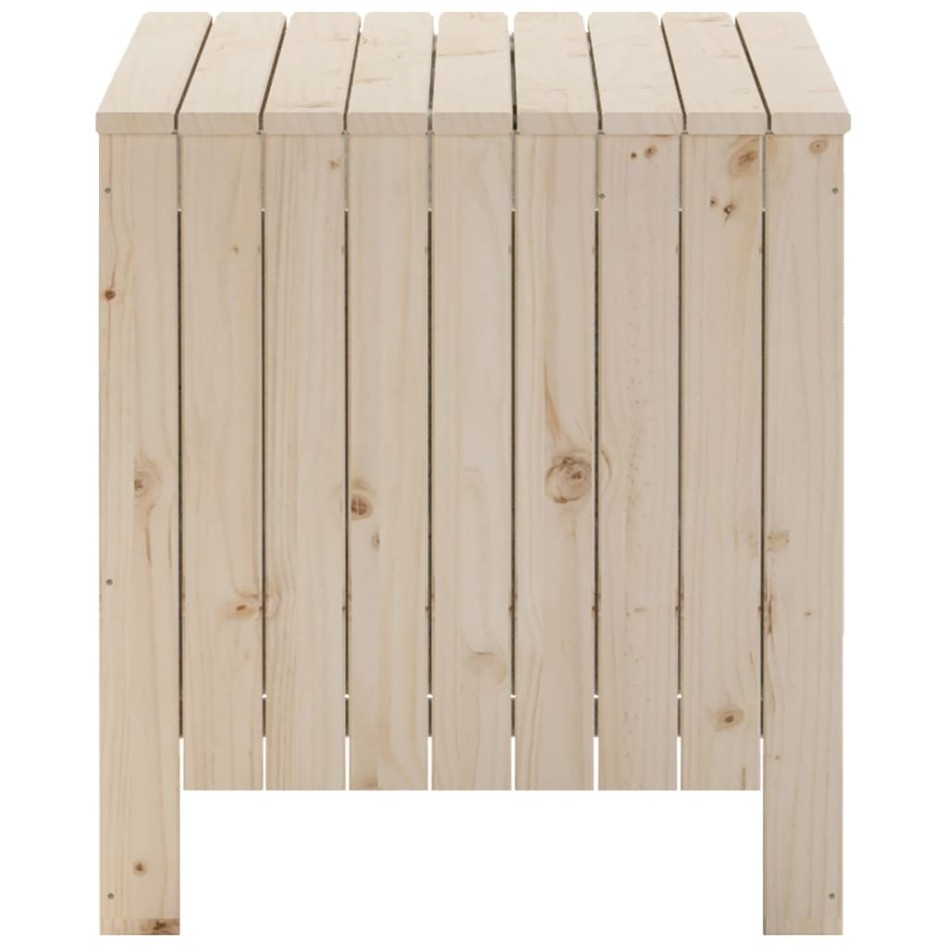 Caja de almacenaje con tapa RANA madera maciza pino 80x49x54