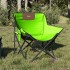 Sillas de camping con bolsillo plegables 2 unidades