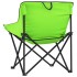 Sillas de camping con bolsillo plegables 2 unidades