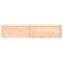 Tablero de mesa madera maciza borde natural 180x40x(2-6)