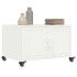 Mesa de centro acero blanco 68x50x43,5