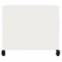 Mesa de centro acero blanco 68x50x43,5
