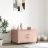 Mesa de centro acero rosa 68x50x43,5