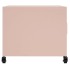 Mesa de centro acero rosa 68x50x43,5
