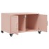 Mesa de centro acero rosa 68x50x43,5