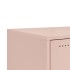 Mesa de centro acero rosa 68x50x43,5
