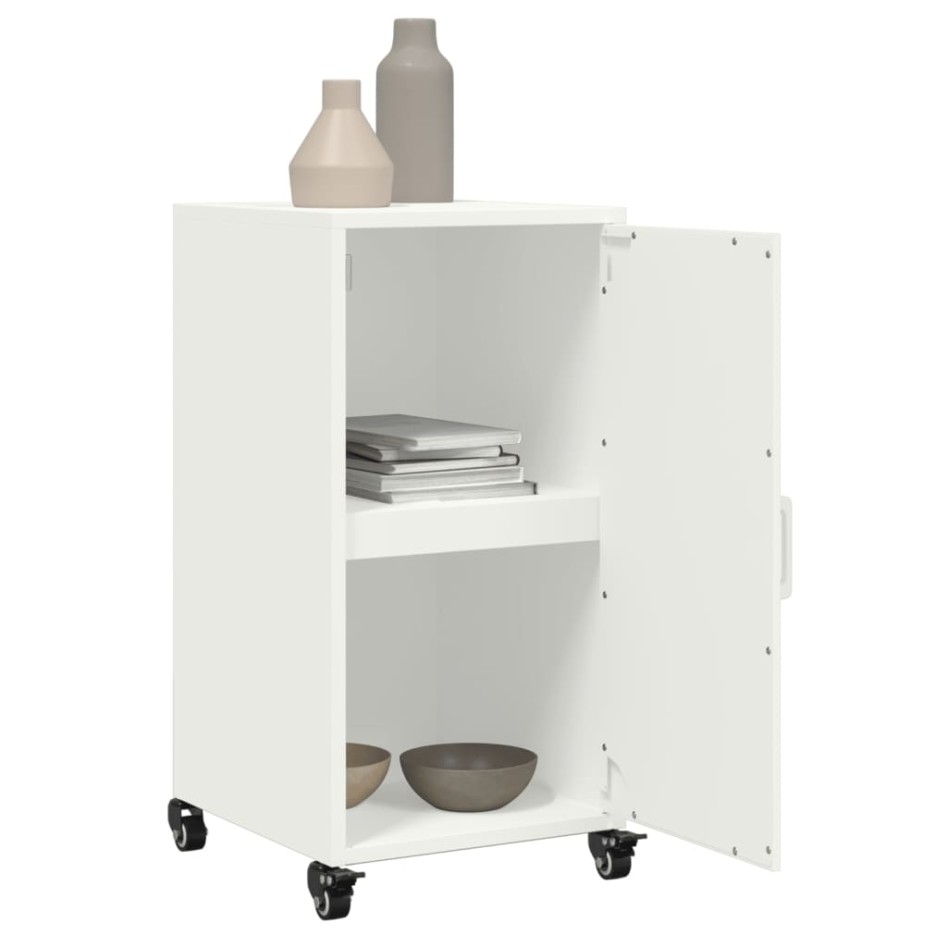 Aparador de acero blanco 36x39x72