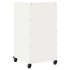 Aparador de acero blanco 36x39x72