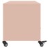 Mueble de TV acero rosa 100,5x39x43,5