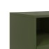 Mueble de TV de acero verde oliva 68x39x43,5