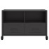 Mueble de TV acero negro 68x39x43,5