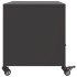 Mueble de TV acero negro 68x39x43,5