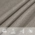 Toldo de vela rectangular HDPE gris claro 160 g/m² 6x8