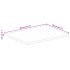 Tablero mesa rectangular madera maciza reciclada 80x70x2,5