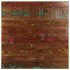 Tablero de mesa cuadrado madera maciza reciclada 70x70x2,5