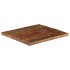 Tablero de mesa cuadrado madera maciza reciclada 70x70x2,5