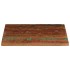 Tablero de mesa cuadrado madera maciza reciclada 70x70x2,5