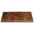 Tablero de mesa cuadrado madera maciza reciclada 70x70x2,5