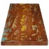Tablero mesa rectangular madera maciza reciclada 160x30x2,5