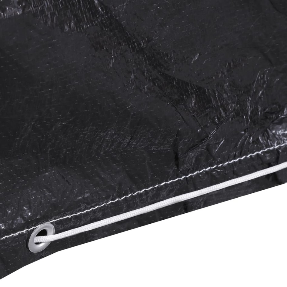 Fundas de muebles de jardín 2 uds 12 ojales 250x250x70