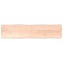 Tablero de mesa madera maciza borde natural 220x50x(2-6)