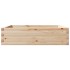 Jardinera de madera maciza de pino 90x90x23