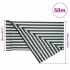 Red de privacidad HDPE verde y blanco 1,8x50 m 75