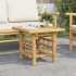 Mesa de centro de bambú 45x45x45