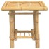 Mesa de centro de bambú 45x45x45