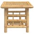 Mesa de centro de bambú 45x45x45